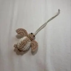 あみぐるみ ウウミガメ キーホルダー ハンドメイド キーホルダー