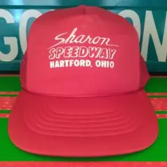 ヴィンテージ トラッカーキャップ 80s-90s レーシング モーター