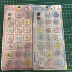 おはじきシール　あわわちゃん　kira coro 2セット