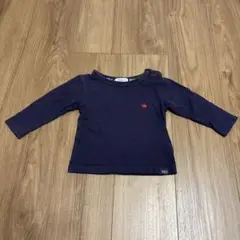 POLO Baby ネイビー 長袖Tシャツ 80
