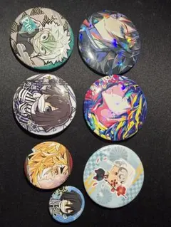 【まとめ売り】鬼滅の刃 グッズセット 缶バッジ・キーホルダー 他 おまけ付き