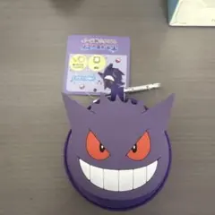 ゲンガー 円形ポーチ 紫　新品未使用