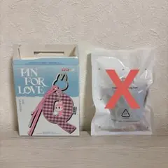 ラブブ アルファベット イニシャル チャーム 【X】