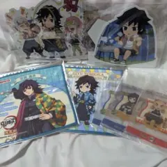 鬼滅の刃 ナムコ みにきゃらくじ ufotable 冨岡義勇 煉獄杏寿郎