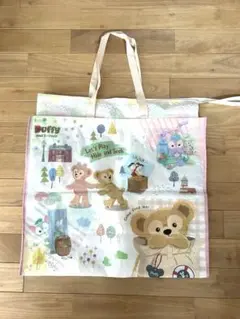 ダッフィー＆フレンズ　ディズニーシー　ショッピングバッグ