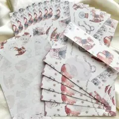 レターセット　聖なる夜に　クリスマスデザイン