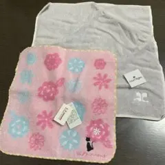 크레이지 레노마 수건 손수건 신품