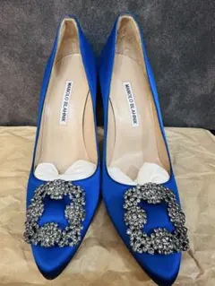 2025年最新】マノロブラニク ハンギシ ブルーの人気アイテム - メルカリ