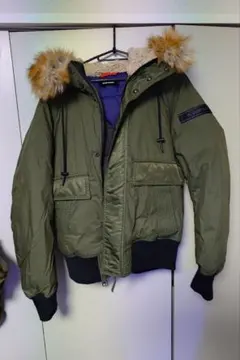 DIESEL ディーゼル 中綿アウタージャケット Lサイズ グリーン