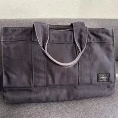 美品‼︎定番‼︎人気‼︎ポーター吉田カバン‼︎スモーキートートバッグS 紺　デニムハンド