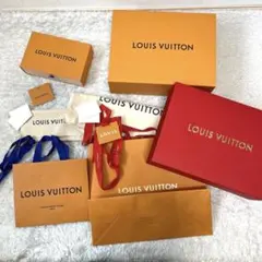 【LOUISVUITTON】ルイヴィトン クリスマス限定　空箱　紙袋　布袋セット
