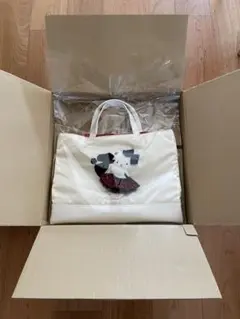 ファミリアbibiy コラボ　レッスンバッグ