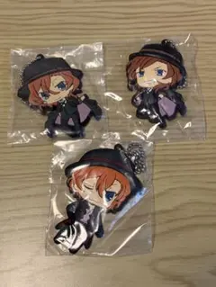文豪ストレイドッグス ラバーストラップ 中原中也 太宰治 DEADAPPLE