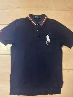 00s Polo by Ralph Lauren ネイビー ポロシャツ