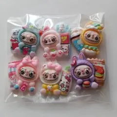 ラブブ♡デコパ6個セット