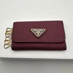 PRADA プラダ テスートナイロン 6連 キーケース レディース メンズ