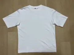 ユニクロ エアリズム コットンオーバーサイズ ボーダークルーネックTシャツ