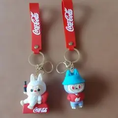ラブブCoca-Cola キーホルダー 2種セットのサムネイル