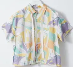新品　チャオパニック　ワイドシルエットドロストシャツのサムネイル
