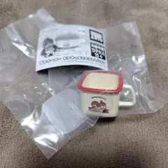 富士ホーロー　モンチッチミニコレクション角型味噌ポット