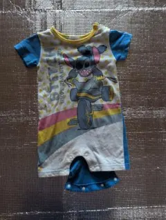 と*ん様 スティッチ　半袖ロンパース　80サイズ