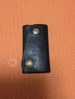 IL BISONTE レザーキーケース ブラック