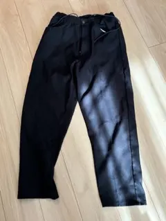 テーパードイージーパンツ/M/ポリエステル/GRY/WS0120