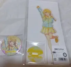 学園アイドルマスター学マス DMMスクラッチ アクリルスタンド 缶バッジ ことね