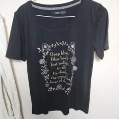 SOMETHING 半袖 Tシャツ ブラック Lのサムネイル