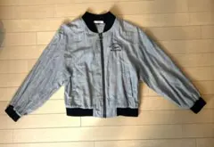 ピンクラテ　薄手ブルゾン　サイズS 160cm