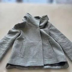 ZARA BASIC グレー ダウンジャケット M