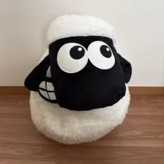 美品★ひつじのショーン　BIGぬいぐるみ　もふもふ　ふわふわ　クッション