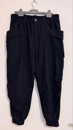 Y-3 黒 カーゴパンツ Mサイズ