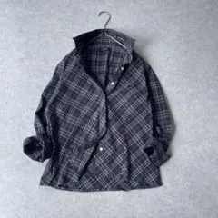 BURBERRY LONDON 長袖シャツ ノバチェック ネイビー 定番 ホース