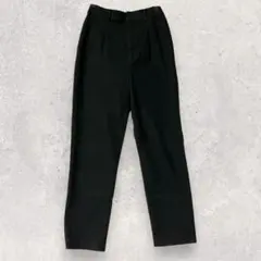 ユニクロ ヒートテック テーパードパンツ S ブラック 黒 シンプル 3257