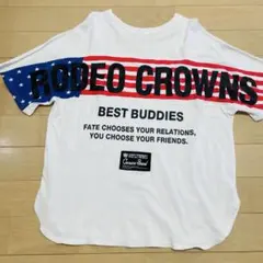 RODEO CROWNS 星条旗風デザイン Tシャツ