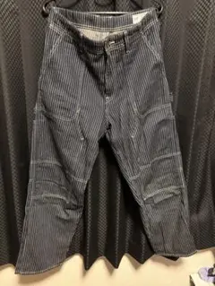 GAP バギー・カーペンターパンツ ストライプ29/30