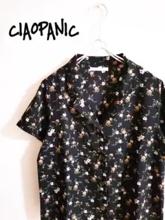 D221067 A.P.C. 花柄半袖ブラウス - メルカリ