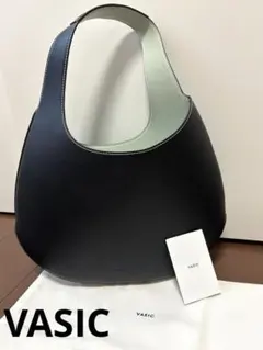 保存袋付き⭐︎VASIC HALO ハンドバッグ ワンショルダー ブラックのサムネイル