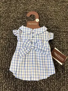 One Octave ギンガムチェックワンピ 犬服 Sサイズ