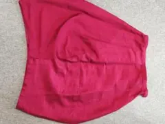 赤いハーレムスカート ジッパー付き