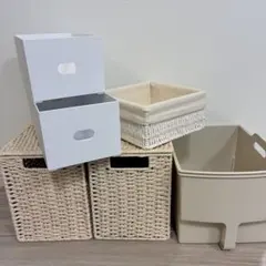 収納バスケット　カゴ　収納ケース