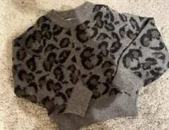 フーズフーチコ　レオパード柄 ニット