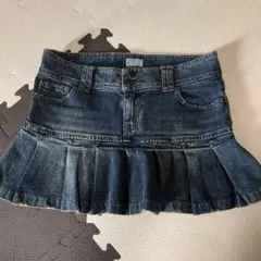【Daisy】デニム プリーツ ミニスカートのサムネイル
