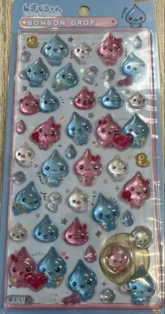 正規品　ボンボンドロップシール　しずくちゃんA