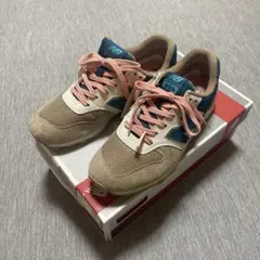 New Balance 996 スニーカー ベージュ/青/ピンク