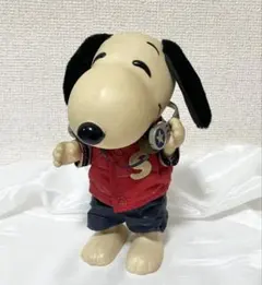レトロ 当時物 ヴィンテージ Snoopy スヌーピー フィギュア ヘッドホンのサムネイル