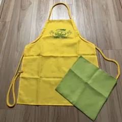 SUBWAYサブウェイ キッズエプロン三角巾セット