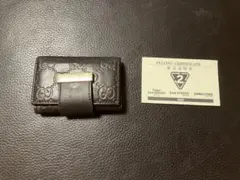 GUCCI グッチ シマ キーケース ダークブラウンのサムネイル