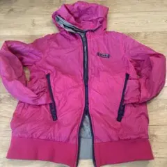 値下げしました！X-GIRL フード付きリバーシブル　ブルゾン